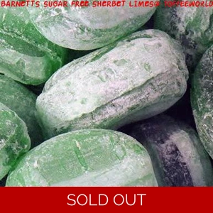 Barnetts Sugar Free Sherbet Limes - Hard Boiled Sweets